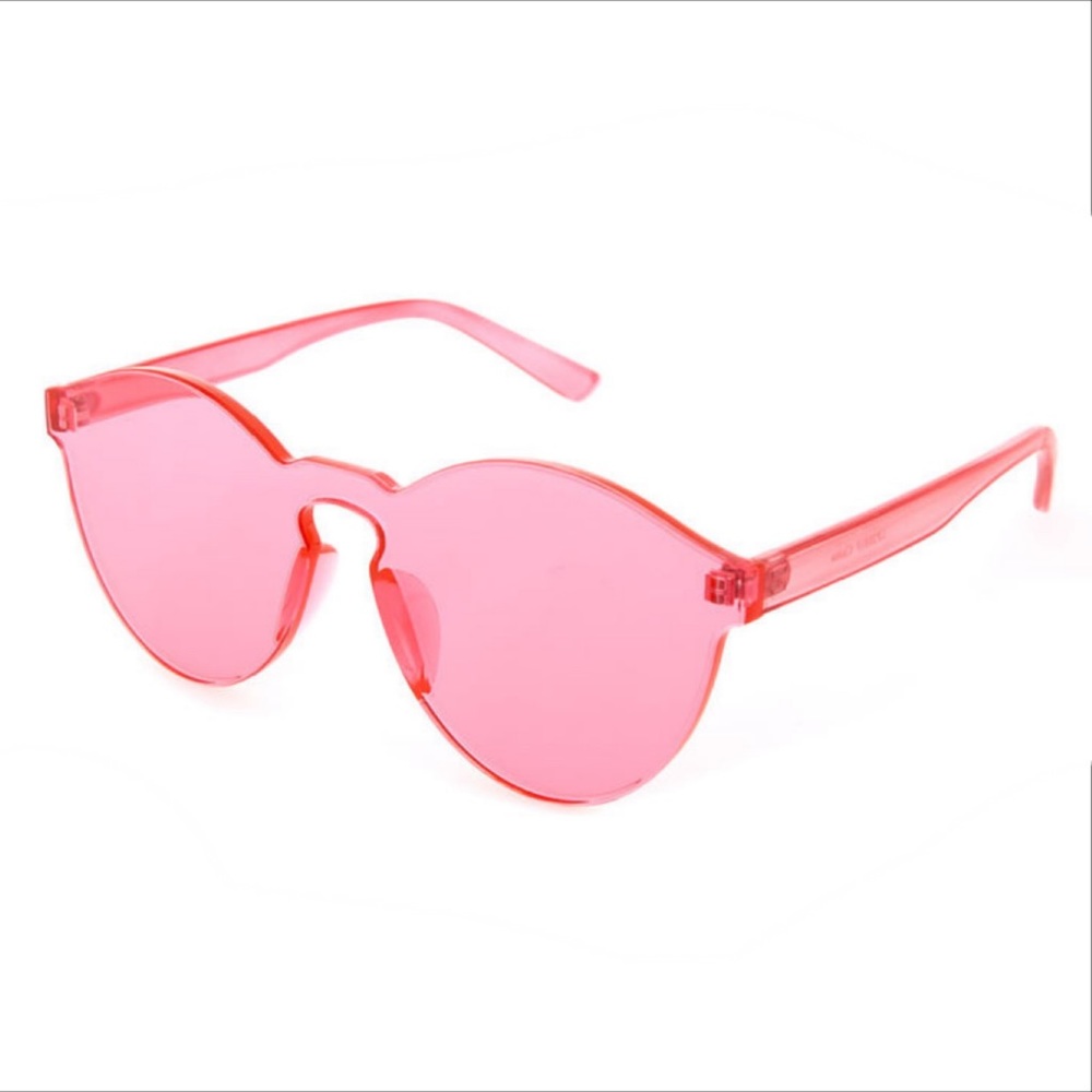 🍍 2 for $15 Pink Tinted Transparent Sunglasses